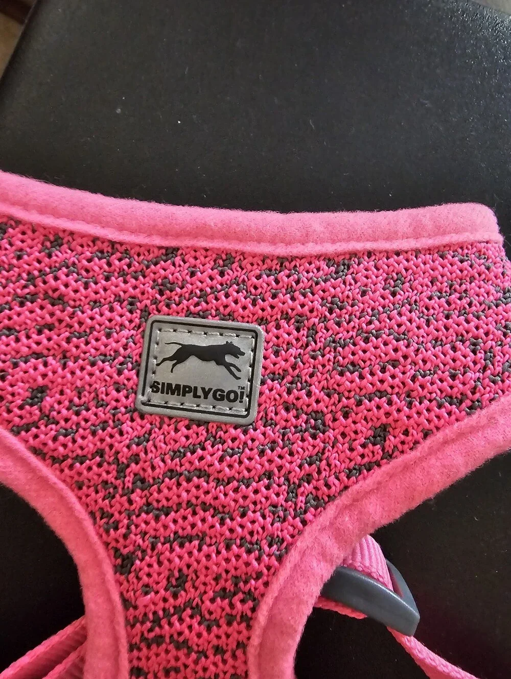 Pink Dog Harness - Comfortable Soft Mesh Ex Small